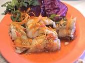 Thai Steamed Catfish With Chili Lime Sauce